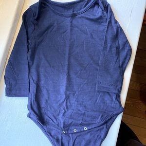 Organic wool onesie for cold weather days!